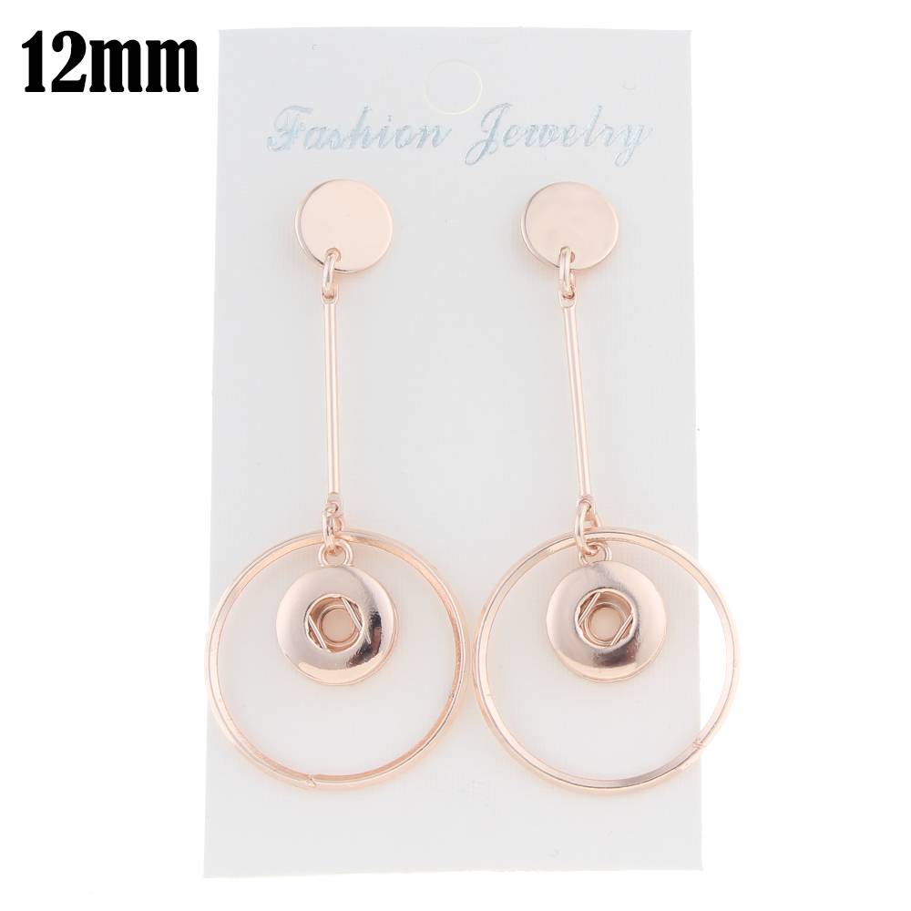 12mm Mini snaps Earrings