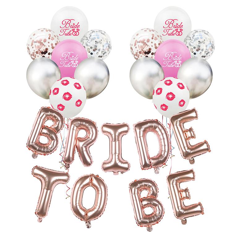 Bride to be balloon set