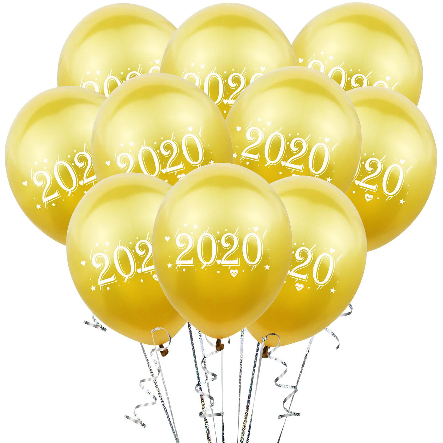 2020 12 inch latex confetti balloon balloon party set