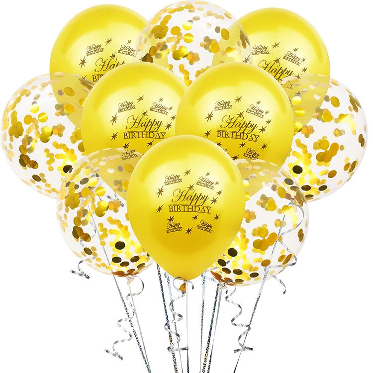 2 years old birthday balloon set five star love aluminum foil balloon set