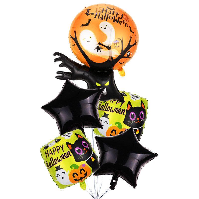 Halloween five-piece balloon set