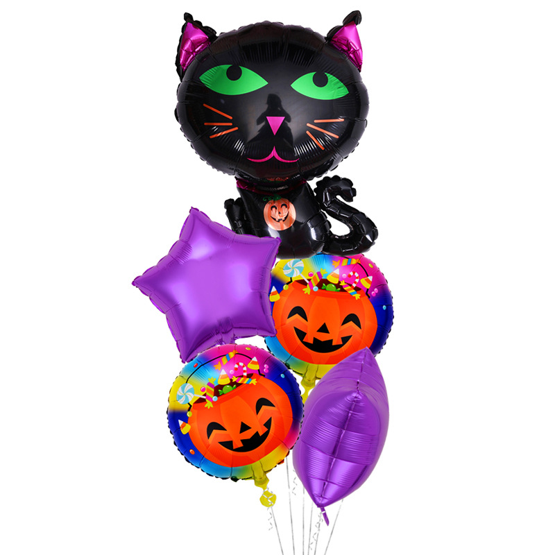 Halloween five-piece balloon set