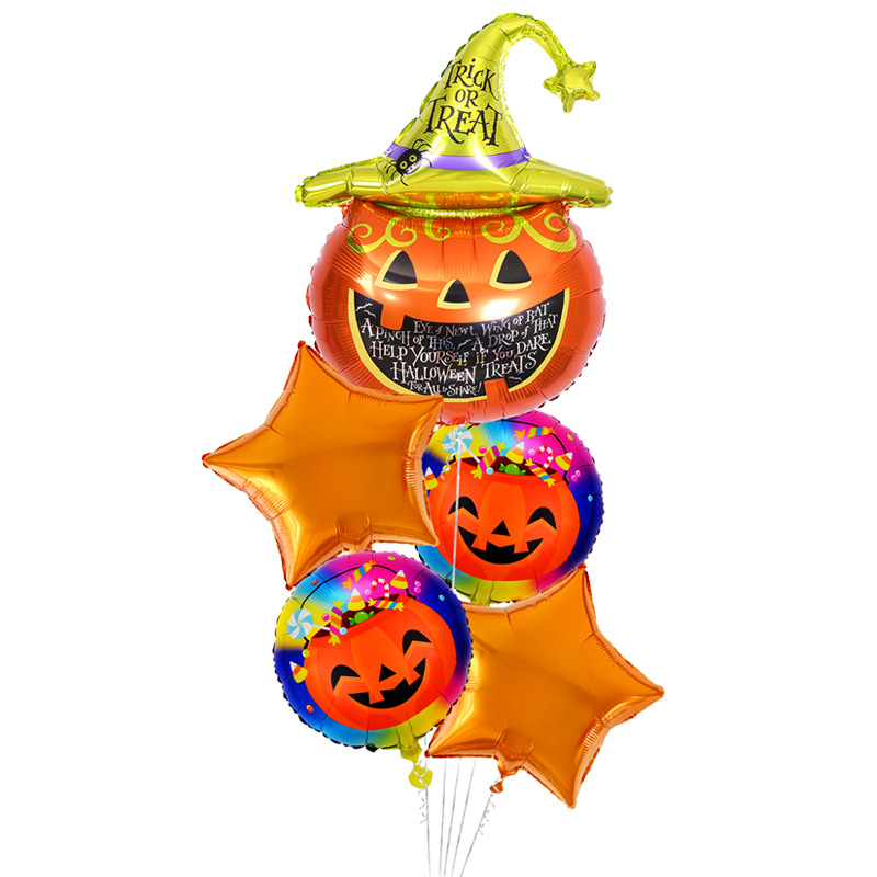 Halloween five-piece balloon set