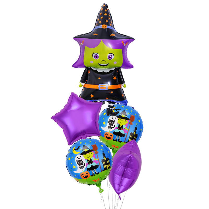 Halloween five-piece balloon set