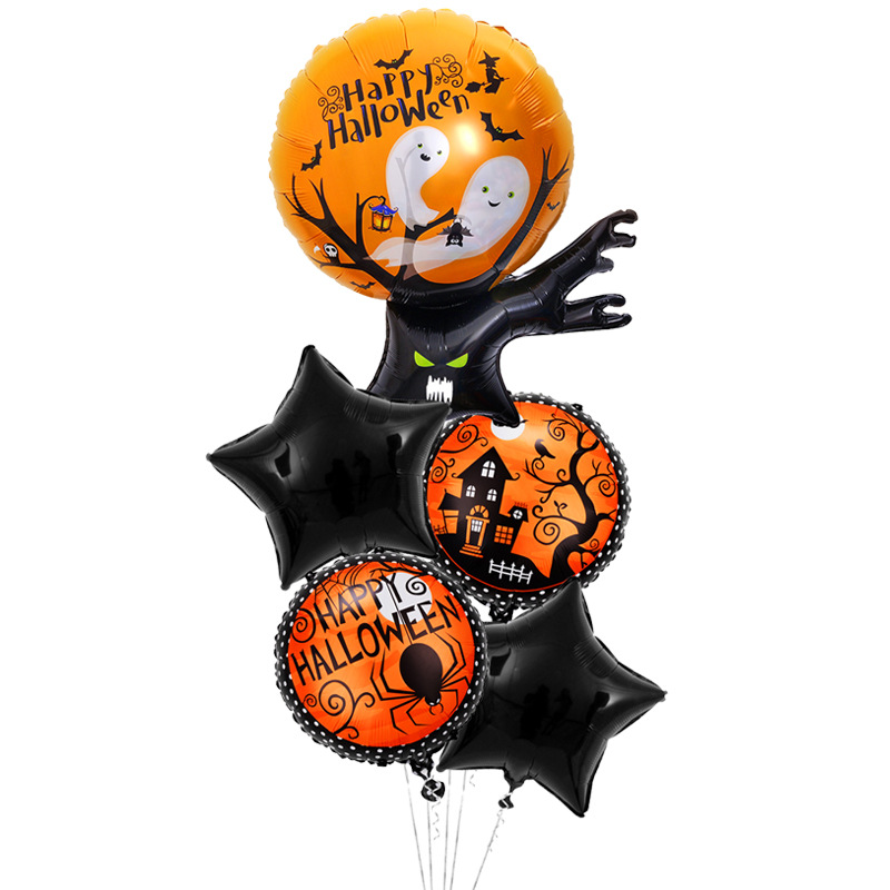 Halloween five-piece balloon set