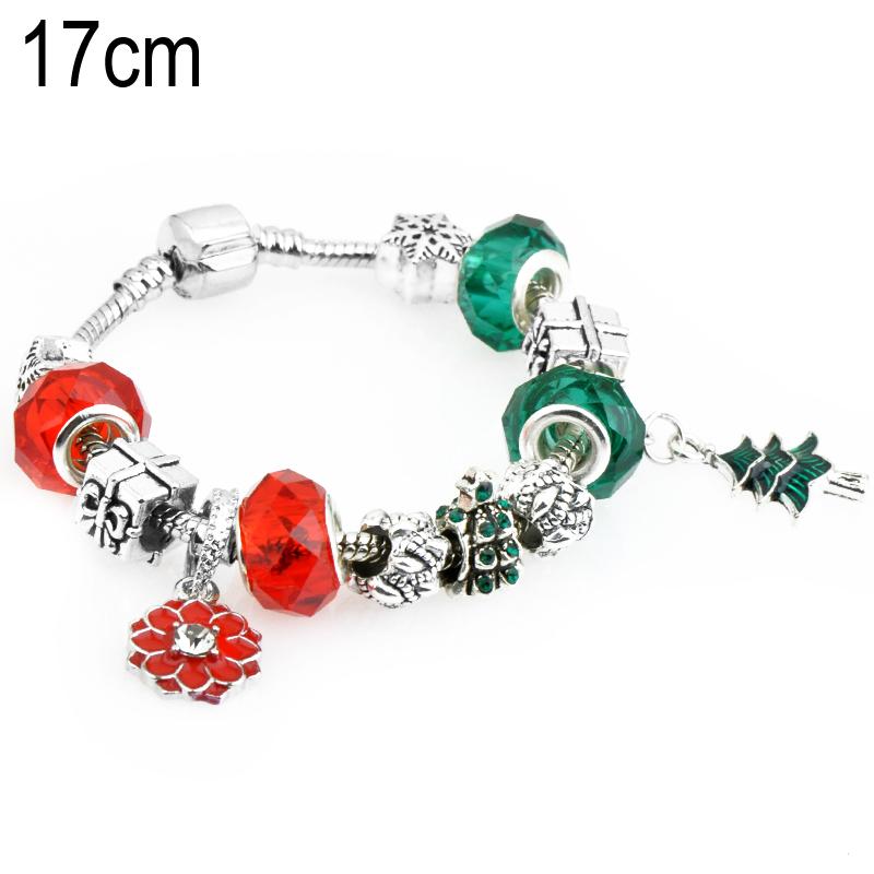 17 CM European Beads Bracelets For Christmas