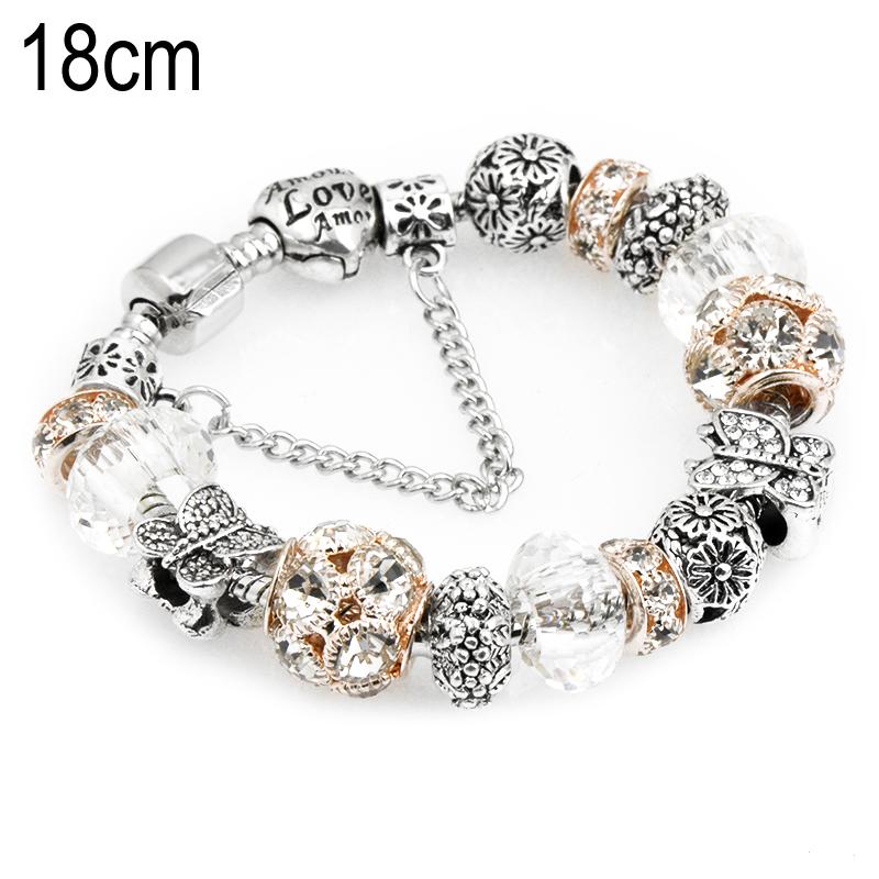 18 CM European Beads Bracelets