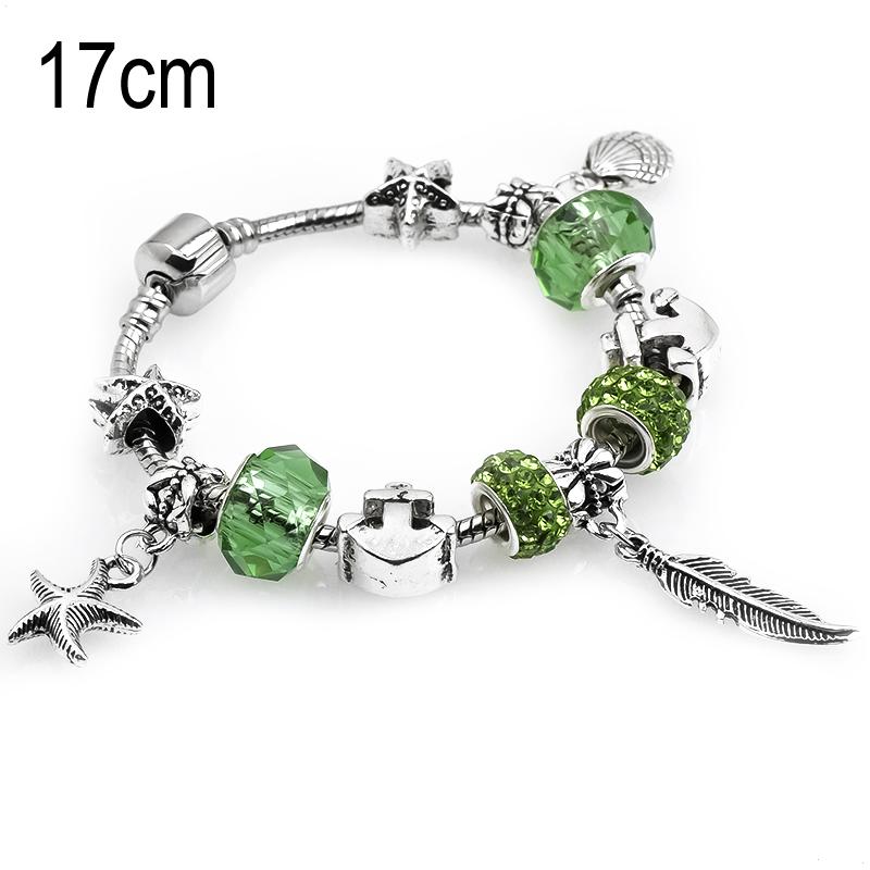 17 CM sea life European Beads Bracelets