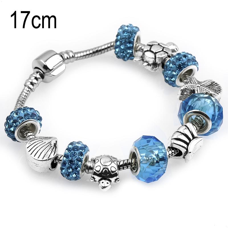 17 CM sea life European Beads Bracelets