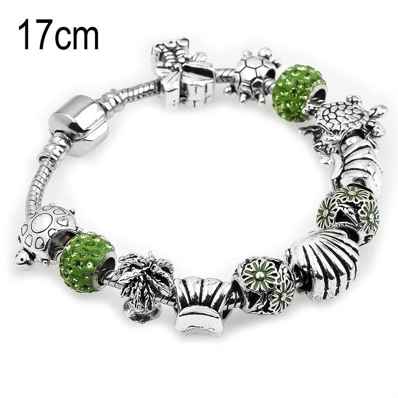 17 CM sea life European Beads Bracelets