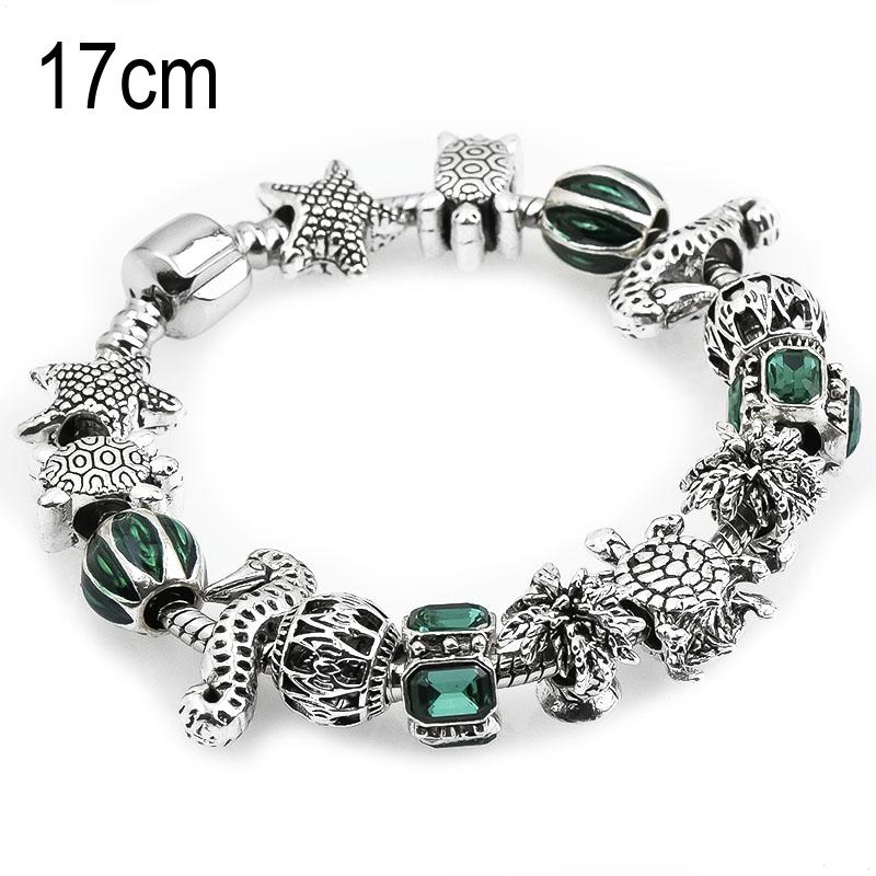 17 CM sea life European Beads Bracelets