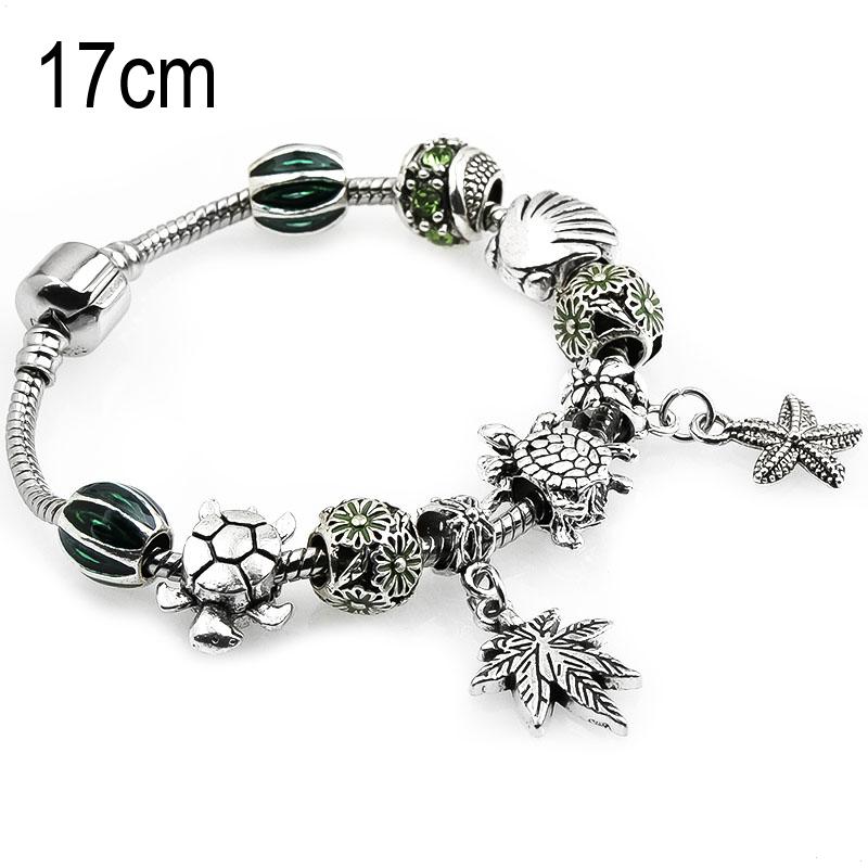 17 CM sea life European Beads Bracelets