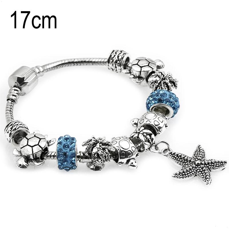 17 CM sea life European Beads Bracelets