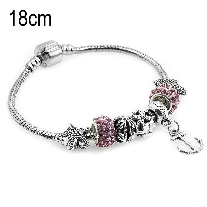 18 CM sea life European Beads Bracelets