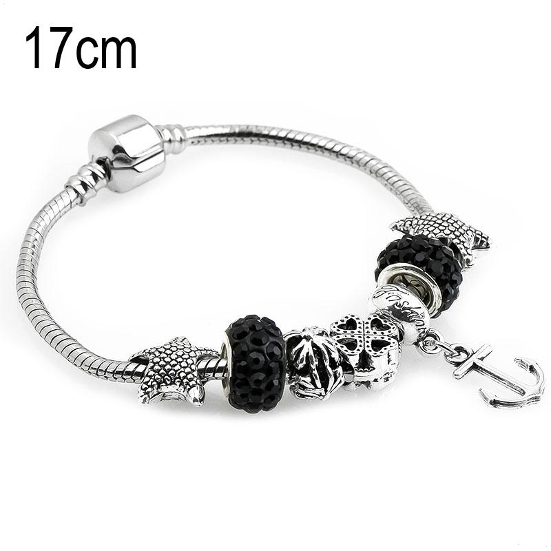 17 CM sea life European Beads Bracelets