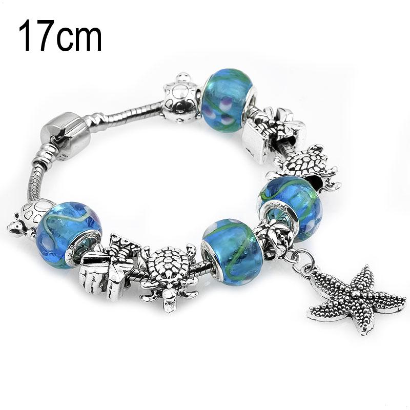 17 CM sea life European Beads Bracelets