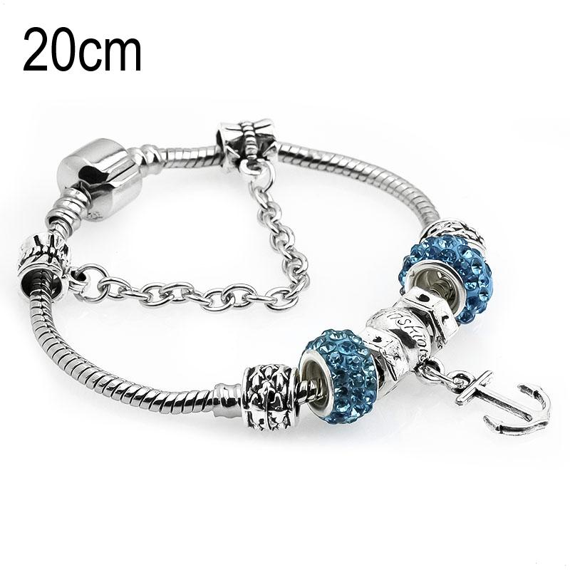 20 CM sea life European Beads Bracelets