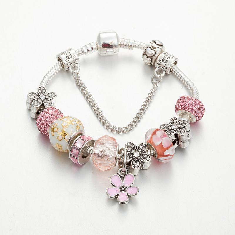 18 CM European Beads Bracelets