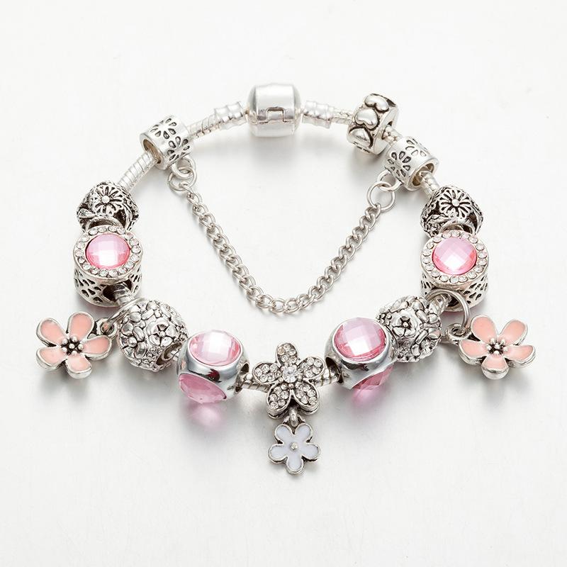 21 CM European Beads Bracelets