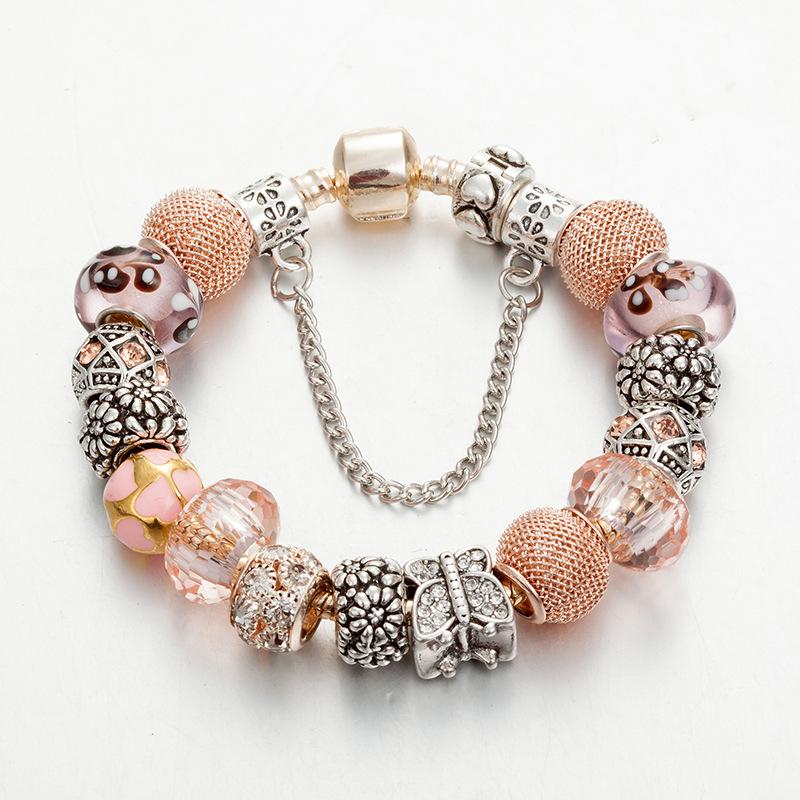 18 CM European Beads Bracelets