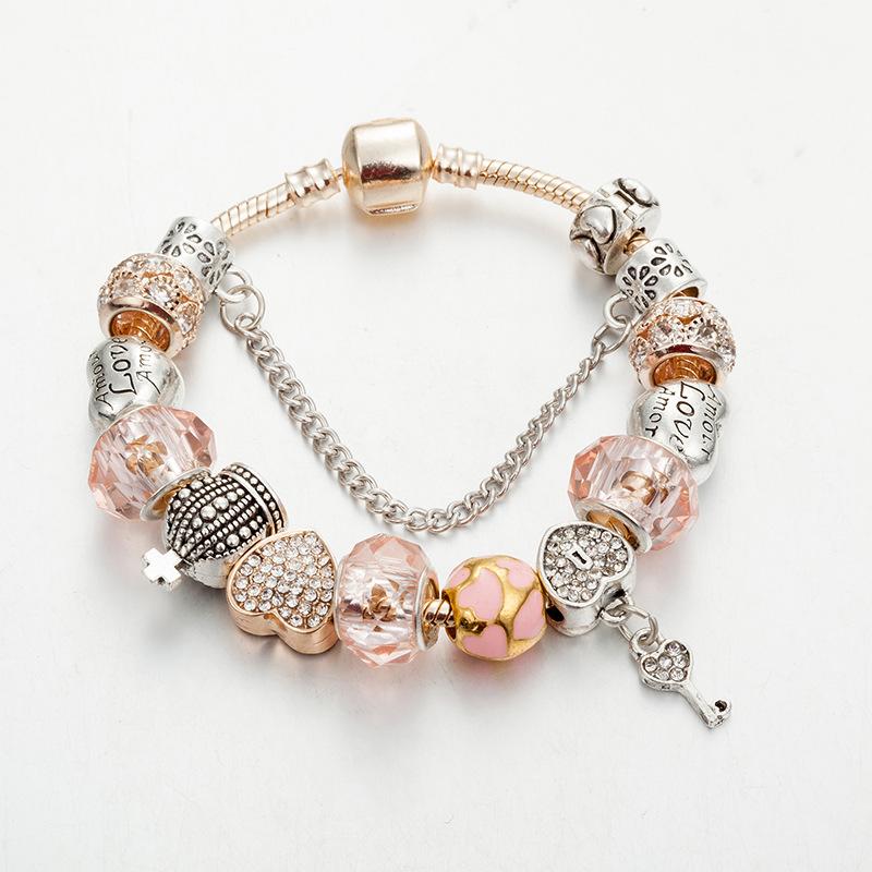 18 CM European Beads Bracelets