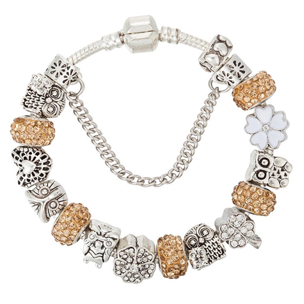 21 CM European Beads Bracelets