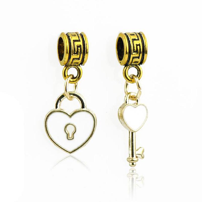 10pcs/set 11*25 mm European Charms