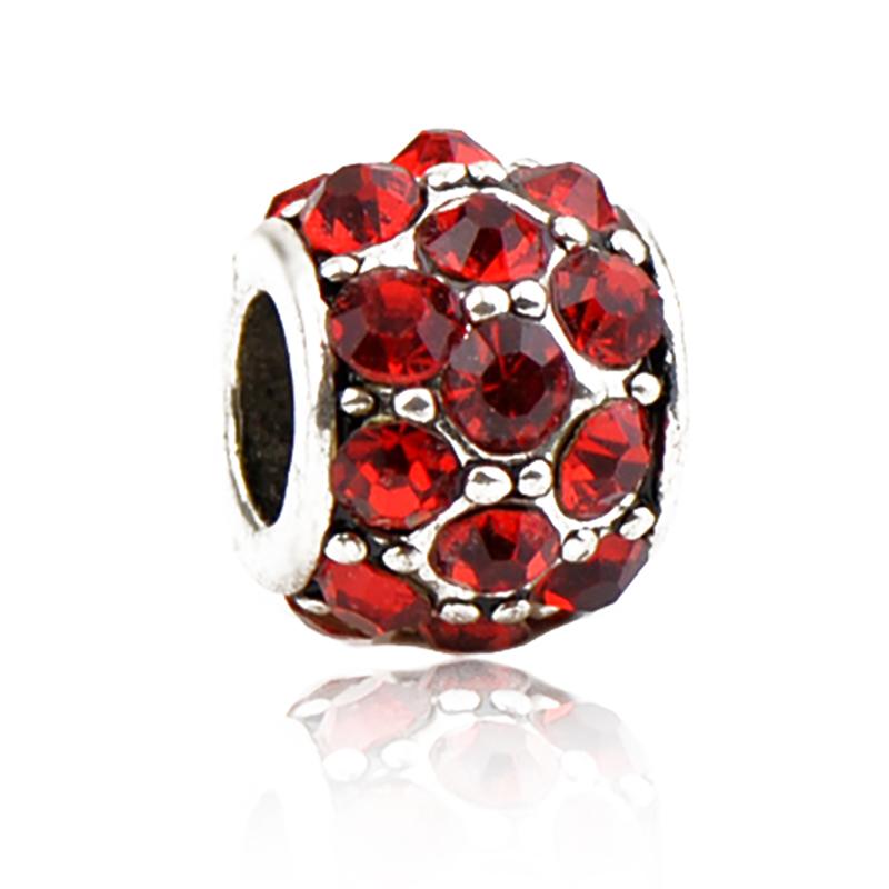 10pcs/set 8*10 Alloy European Beads