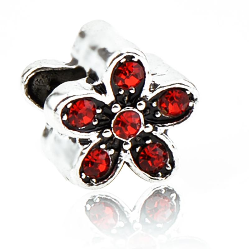 10pcs/set 11*11 Alloy European Beads