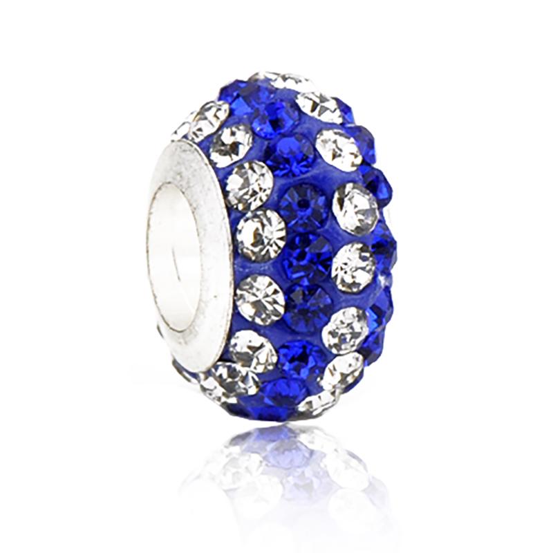 10pcs/set 7*12 Rhinestone European Beads