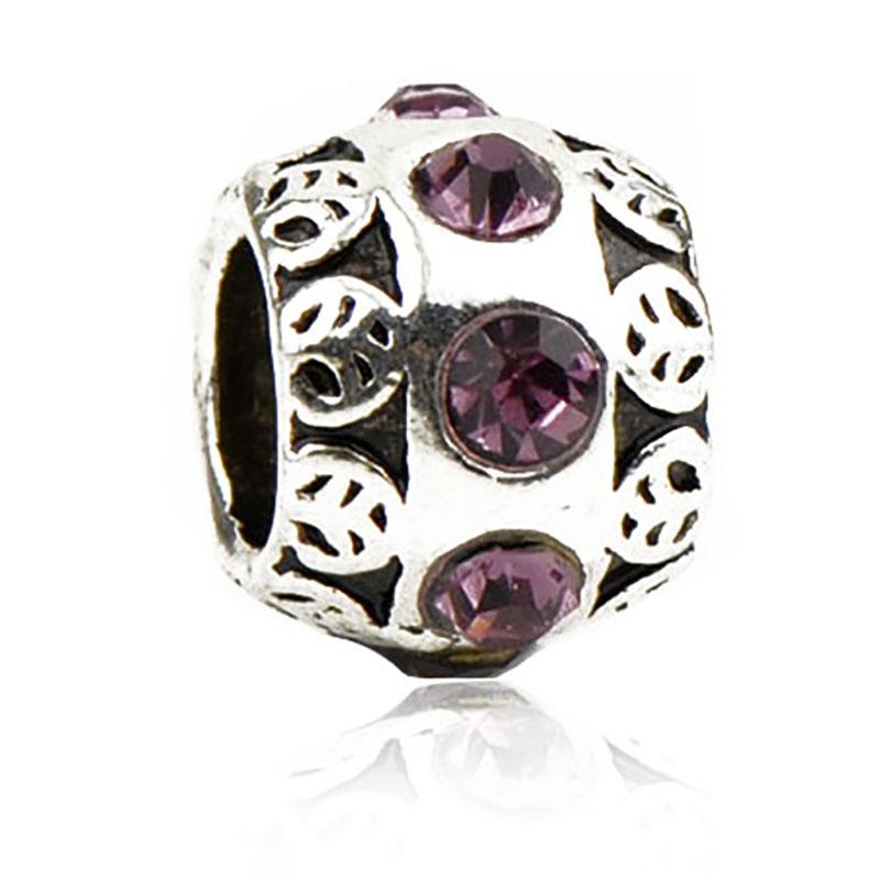 10pcs/set 8*11 Alloy European Beads