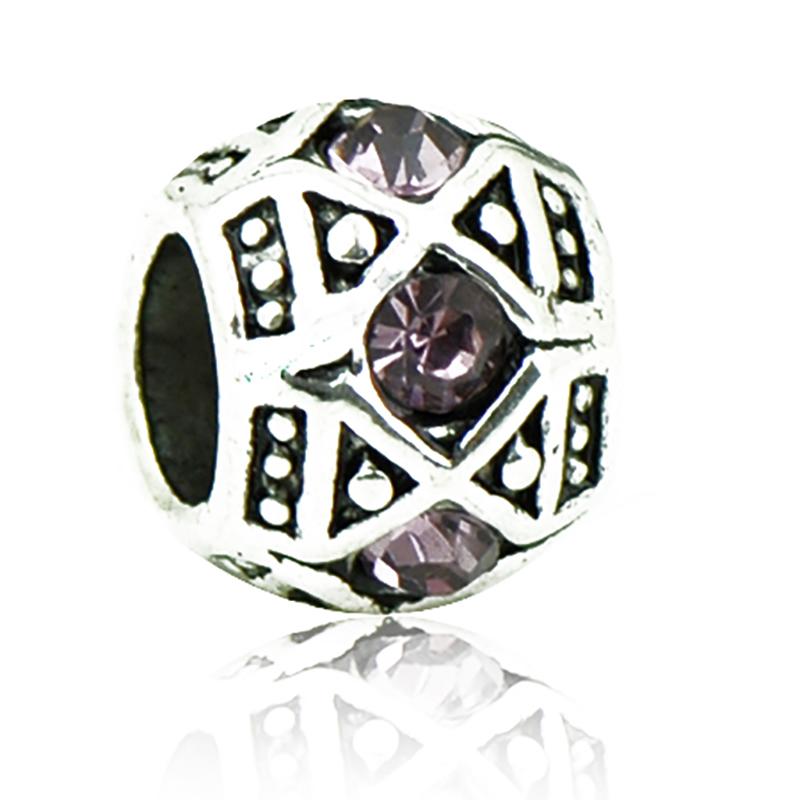 10pcs/set 9*11 Alloy European Beads