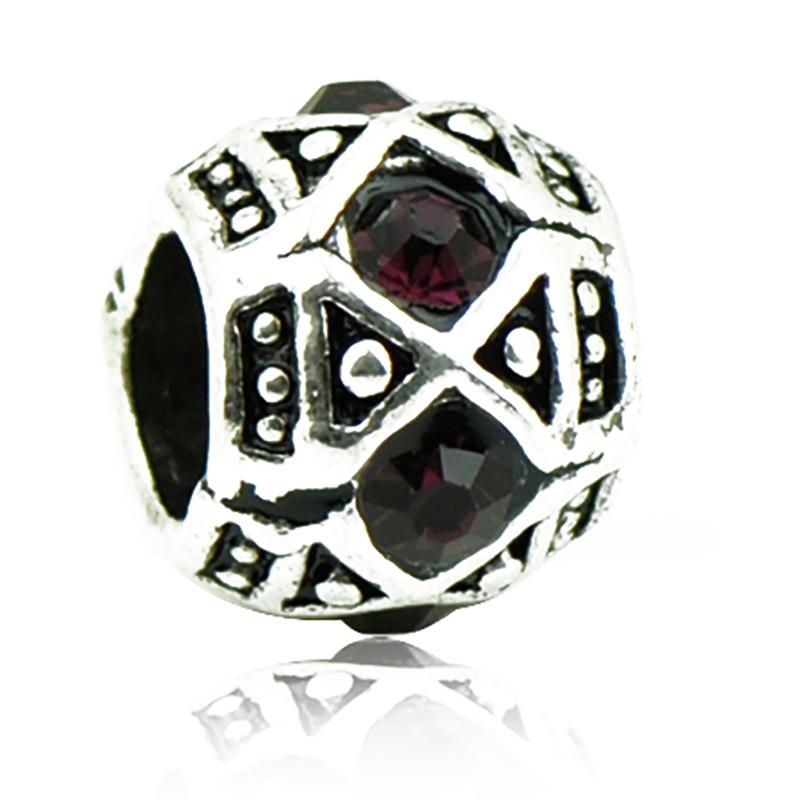 10pcs/set 9*11 Alloy European Beads