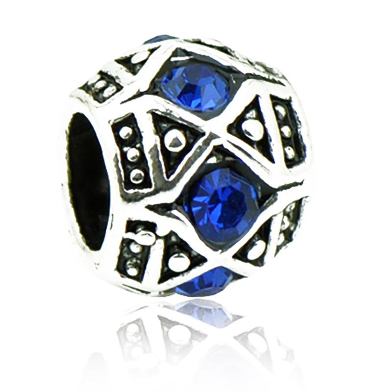 10pcs/set 9*11 Alloy European Beads