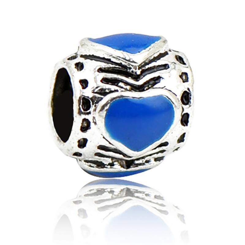 10pcs/set 8*8 Alloy European Beads