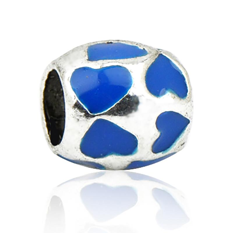 10pcs/set 9*9 Alloy European Beads