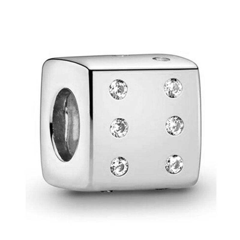 MOQ 2 pcs Sliver Big Hole European Beads or Charms 46 styles to choose