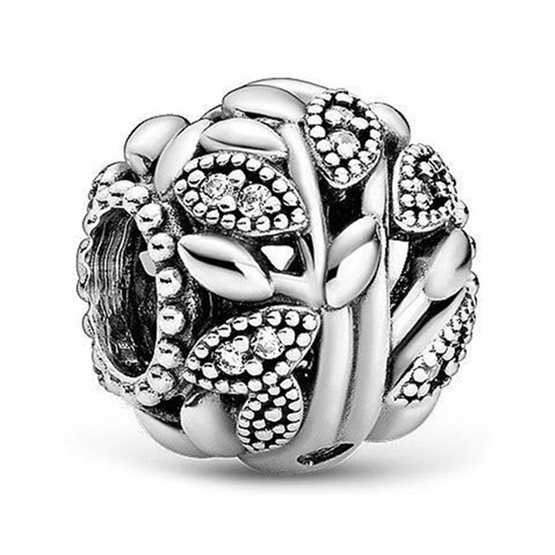 MOQ 2 pcs Sliver Big Hole European Beads or Charms 46 styles to choose