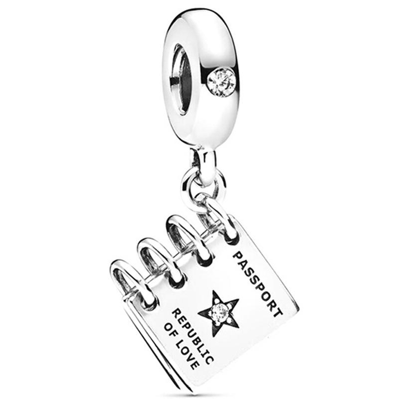 MOQ 2 pcs Sliver Big Hole European Beads or Charms 46 styles to choose