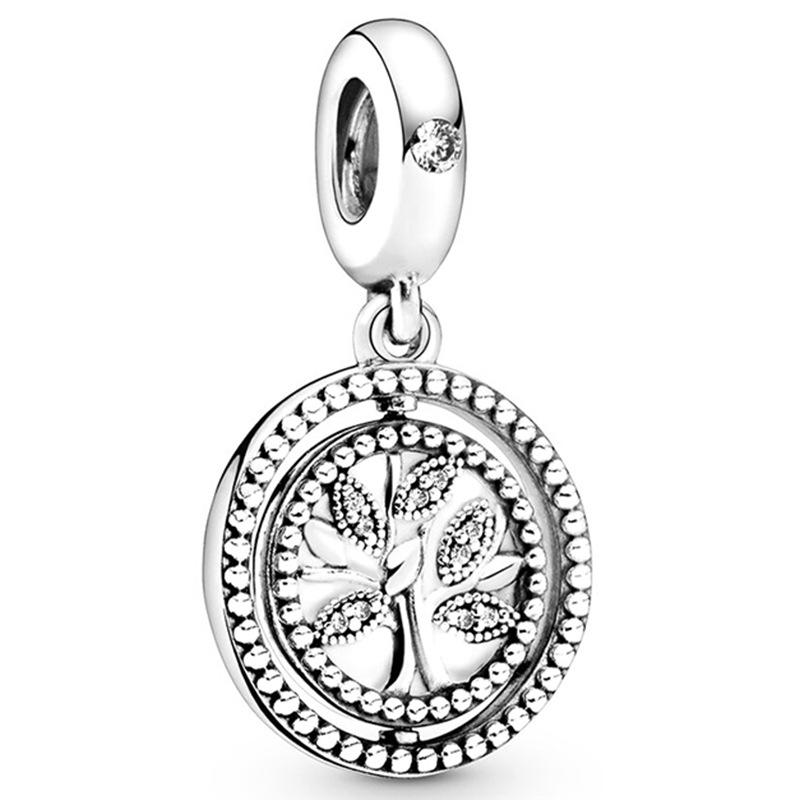 MOQ 2 pcs Sliver Big Hole European Beads or Charms 46 styles to choose