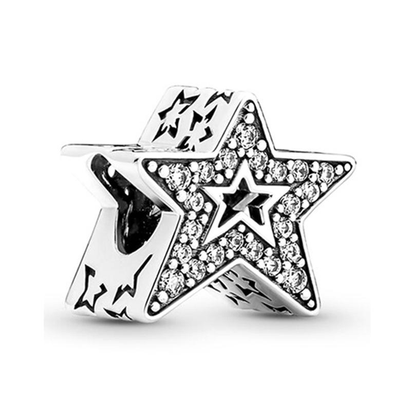 MOQ 2 pcs Sliver Big Hole European Beads or Charms 46 styles to choose