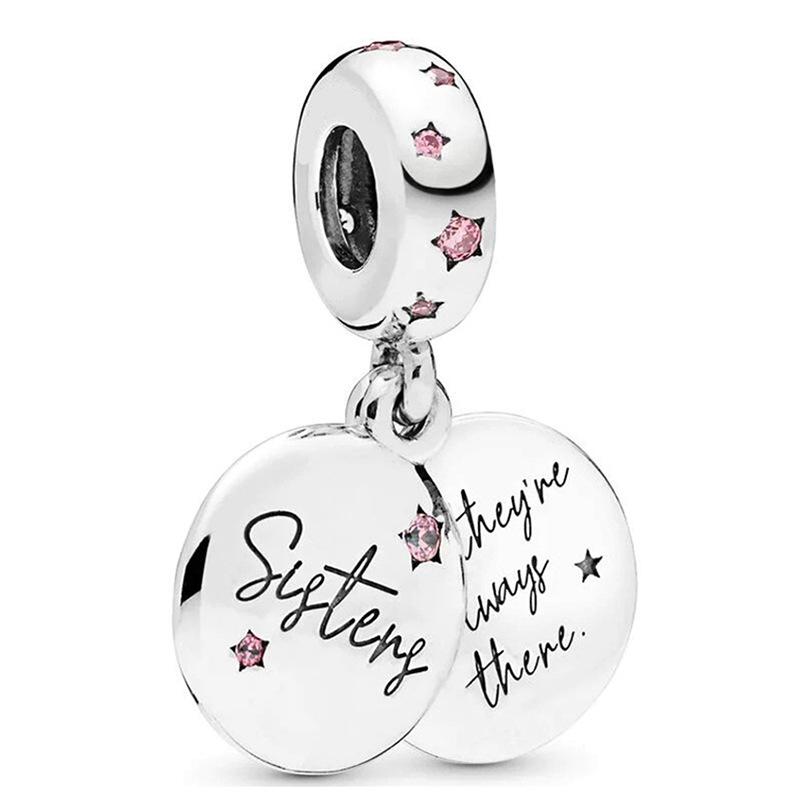 MOQ 2 pcs Sliver Big Hole European Beads or Charms 46 styles to choose