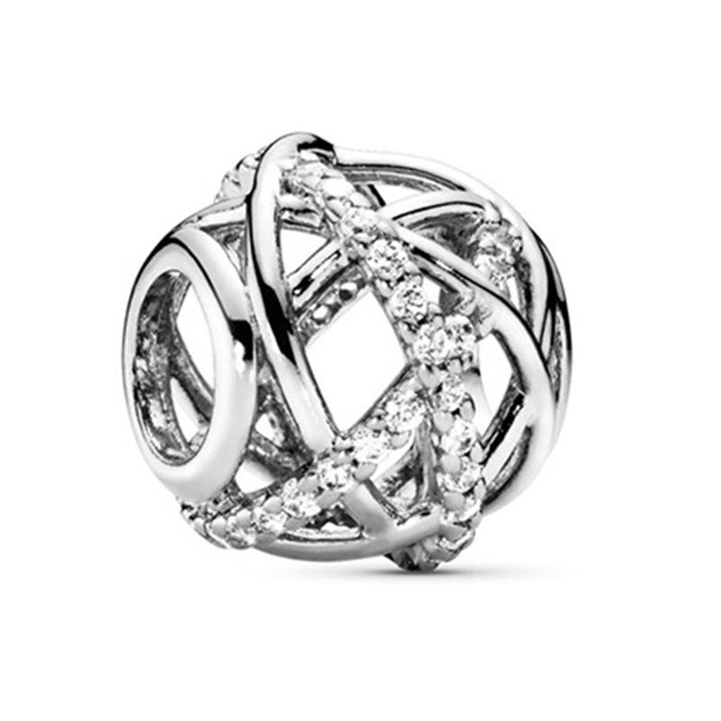 MOQ 2 pcs Sliver Big Hole European Beads or Charms 46 styles to choose