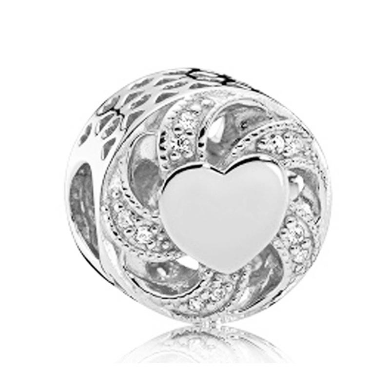 MOQ 2 pcs Sliver Big Hole European Beads or Charms 46 styles to choose