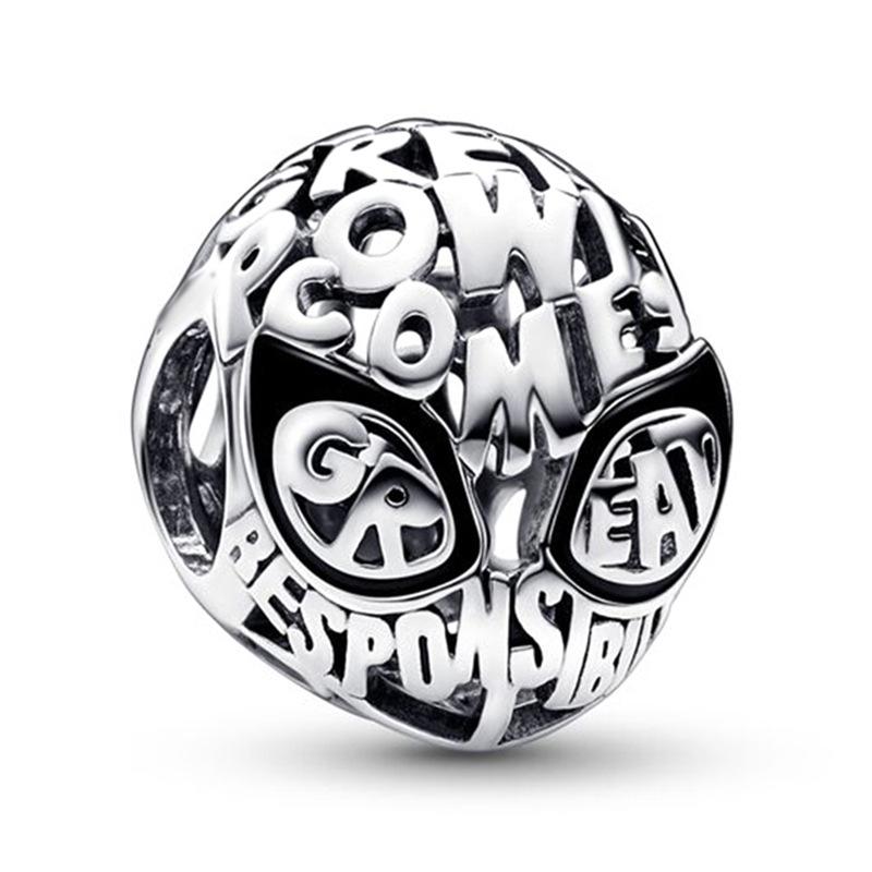 MOQ 2 pcs Cartoon Big Hole European Beads or Charms 54 Styles To Choose