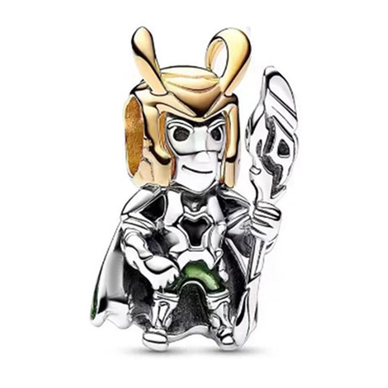 MOQ 2 pcs Cartoon Big Hole European Beads or Charms 54 Styles To Choose