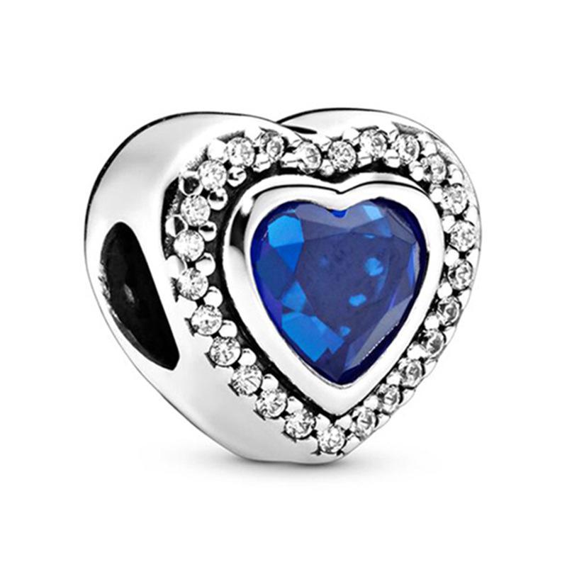MOQ 2 pcs Blue Starry Sky Big Hole European Beads or Charms 45 Styles To Choose