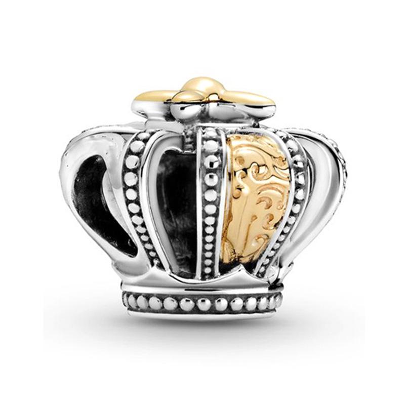 MOQ 2 pcs Golden Forever me Big Hole European Beads or Charms 45 Styles To Choose