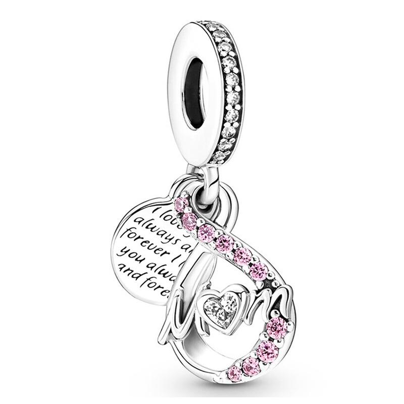 MOQ 2 pcs Golden Forever me Big Hole European Beads or Charms 45 Styles To Choose