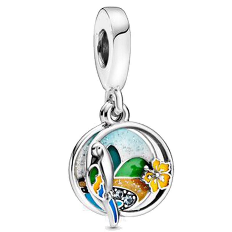 MOQ 2 pcs Colorful Unicorn Big Hole European Beads or Charms 46 Styles To Choose